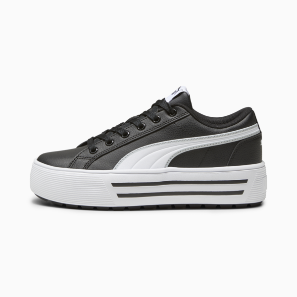 Kaia 2.0 Women's Sneakers, PUMA Black-PUMA White-Ash Gray, large-ZAF