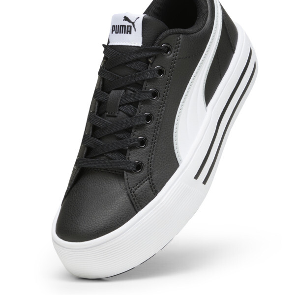 Kaia 2.0 Women's Sneakers, PUMA Black-PUMA White-Ash Gray, large-ZAF