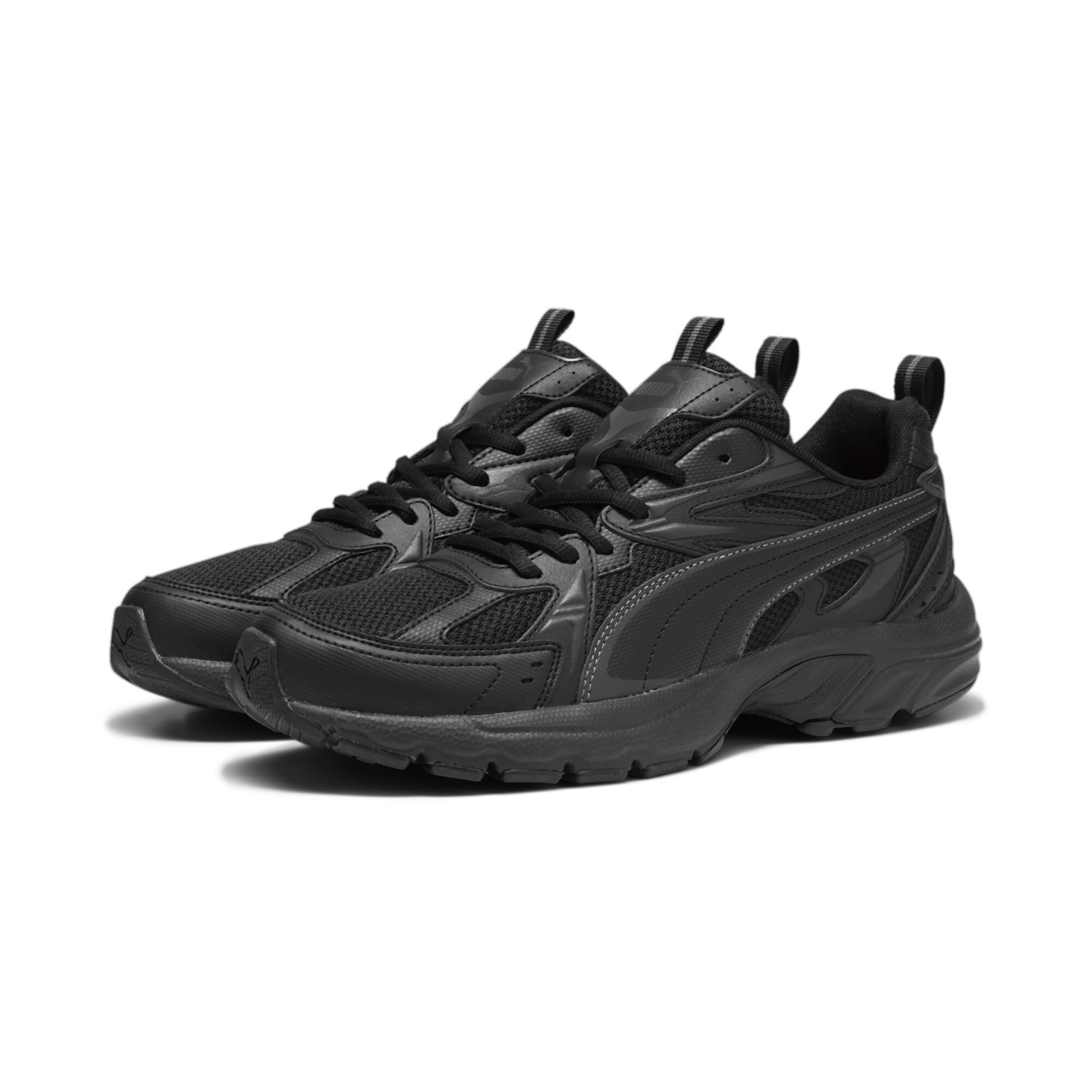 Puma Milenio Tech Sneakers, Black, Size 47, Shoes