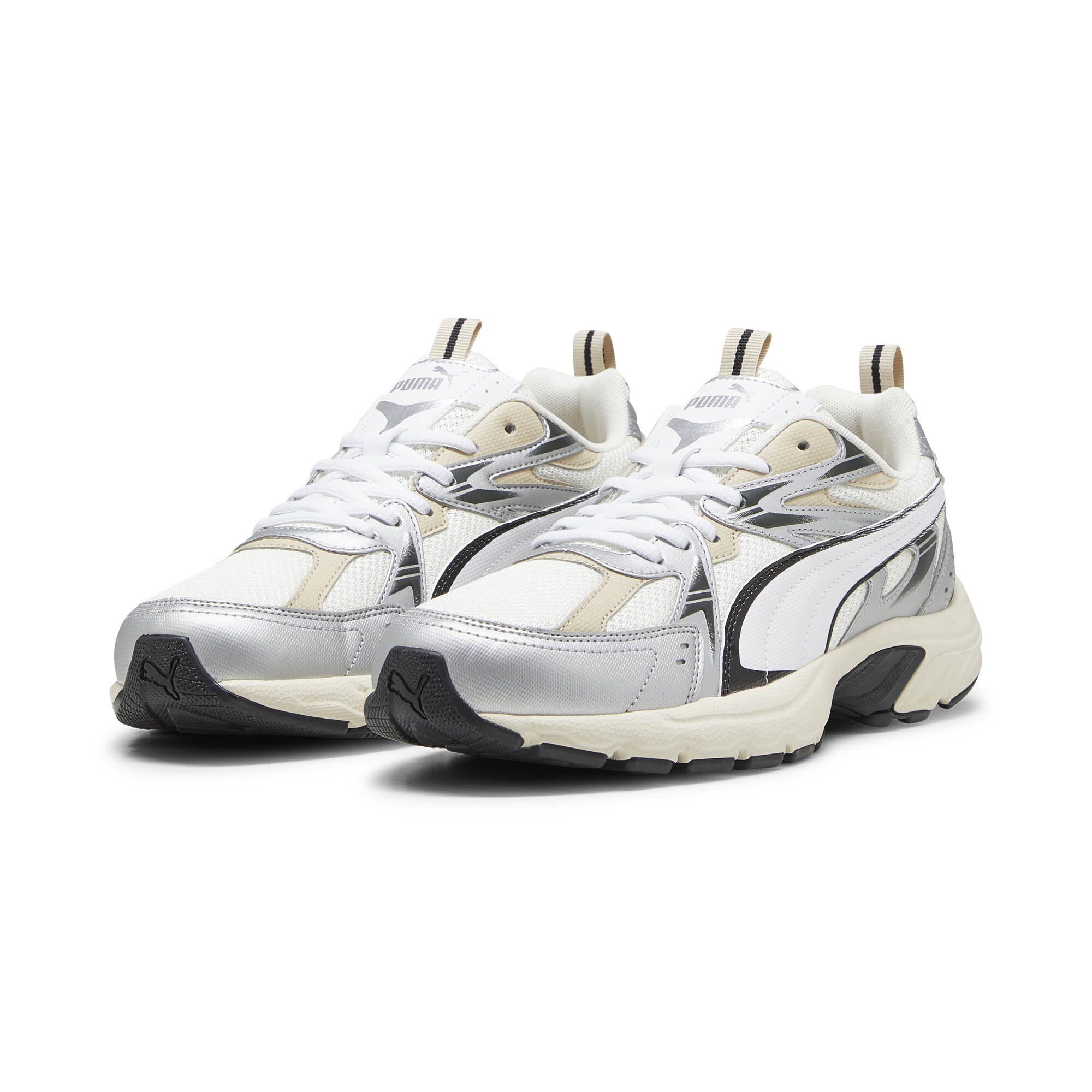 Puma Milenio Tech Sneakers, White, Size 44, Shoes