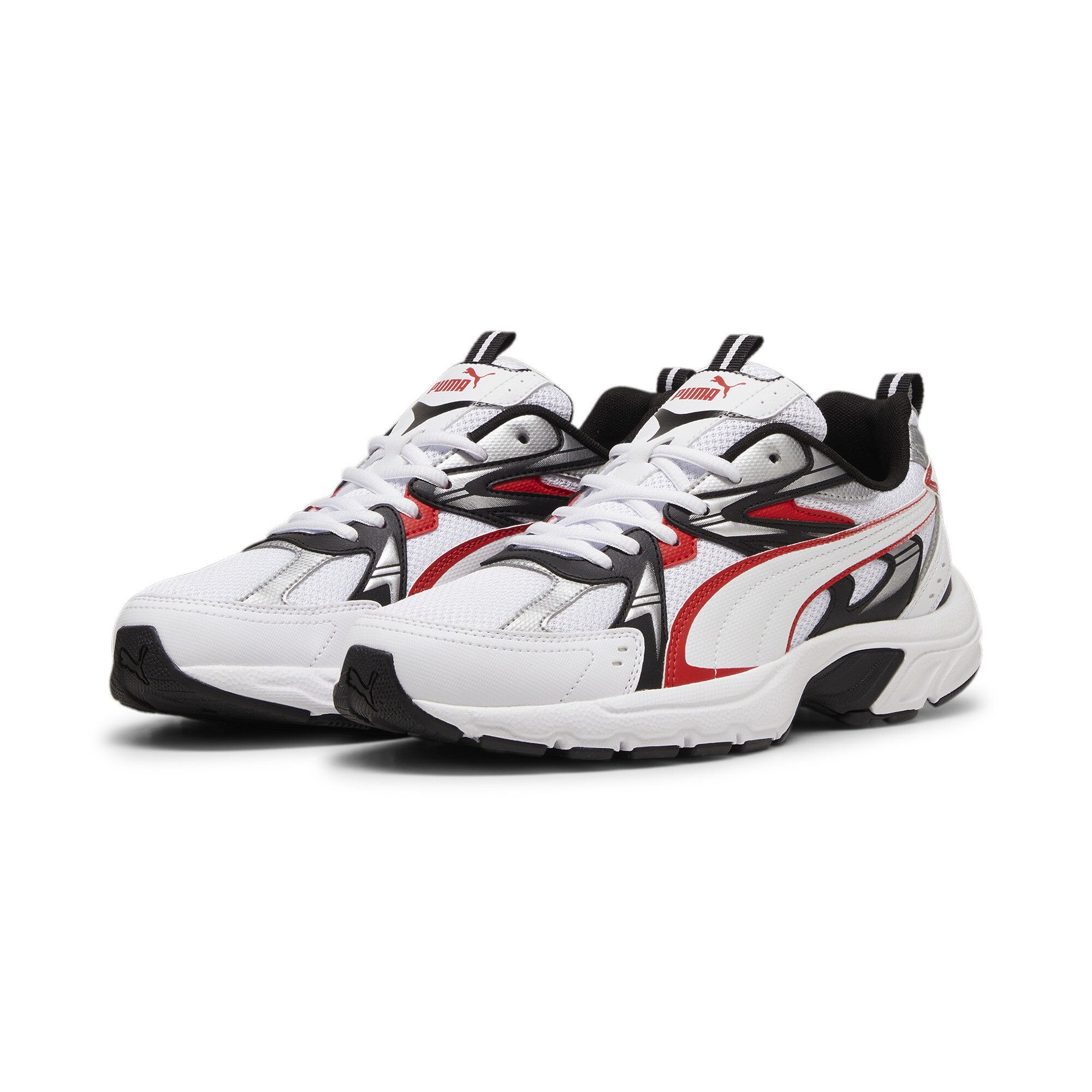 Puma Milenio Tech Sneakers, White, Size 40, Shoes