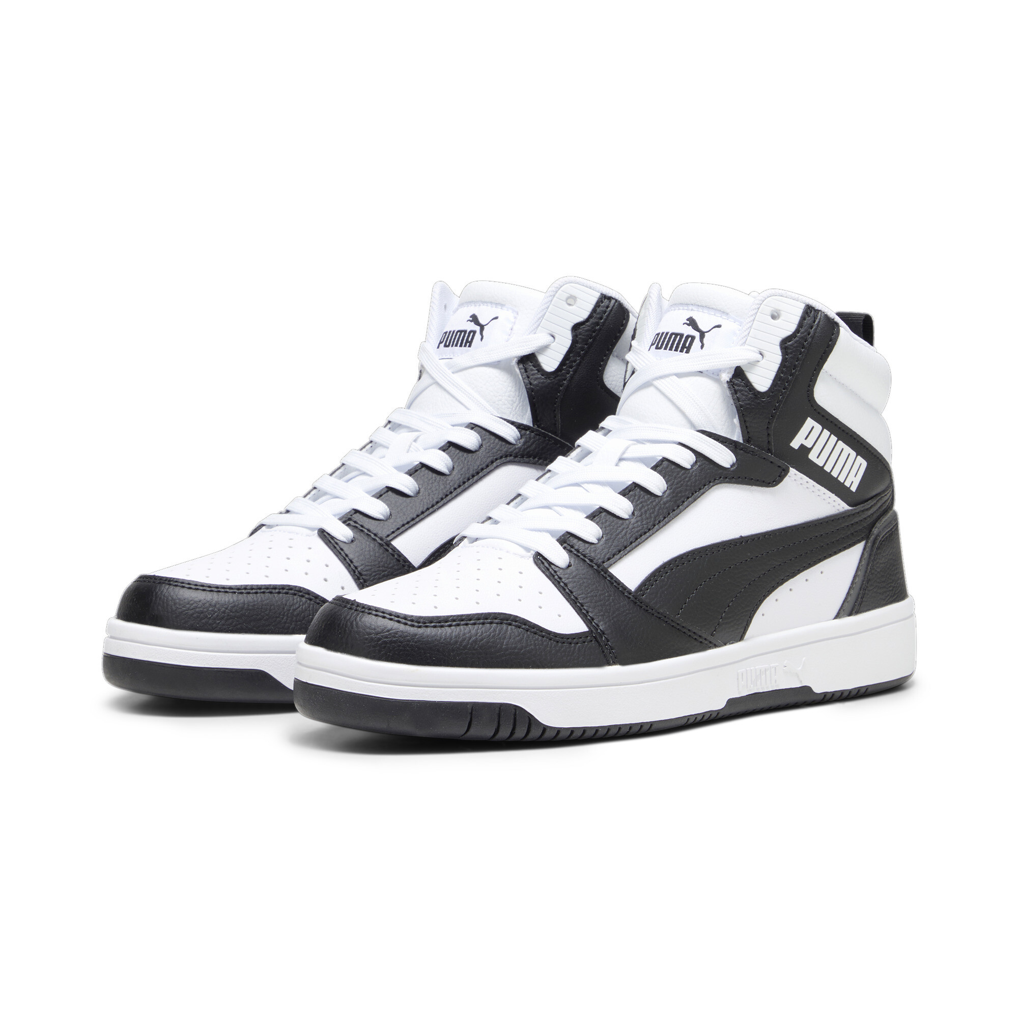 PUMA Rebound sneakers, Zwart/Grijs/Wit, Maat 46 thumbnail 6