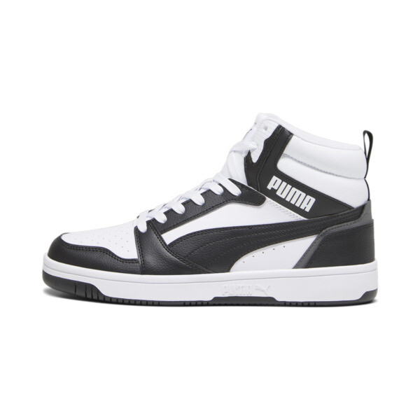 Zapatillas PUMA Rebound En Blanco/Negro/Shadow Gris