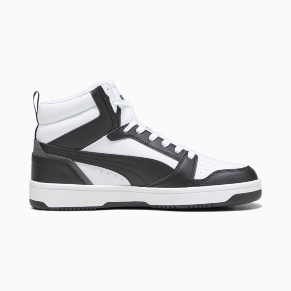 Rebound Sneakers, PUMA White-PUMA Black-Shadow Gray-PUMA White, large-MEX