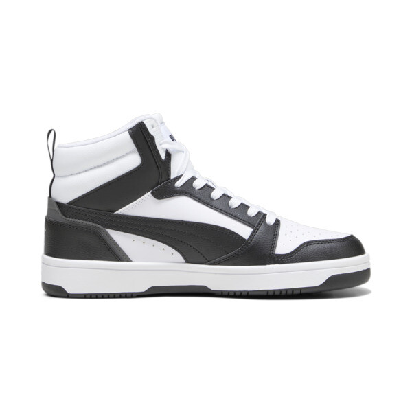 Rebound Sneakers, PUMA White-PUMA Black-Shadow Gray-PUMA White, large-ZAF