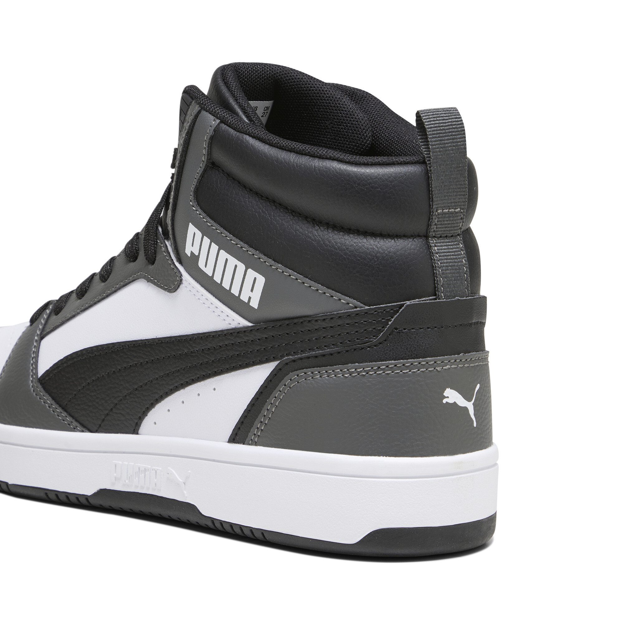 PUMA Rebound sneakers, Zwart/Grijs/Wit, Maat 46 thumbnail 5