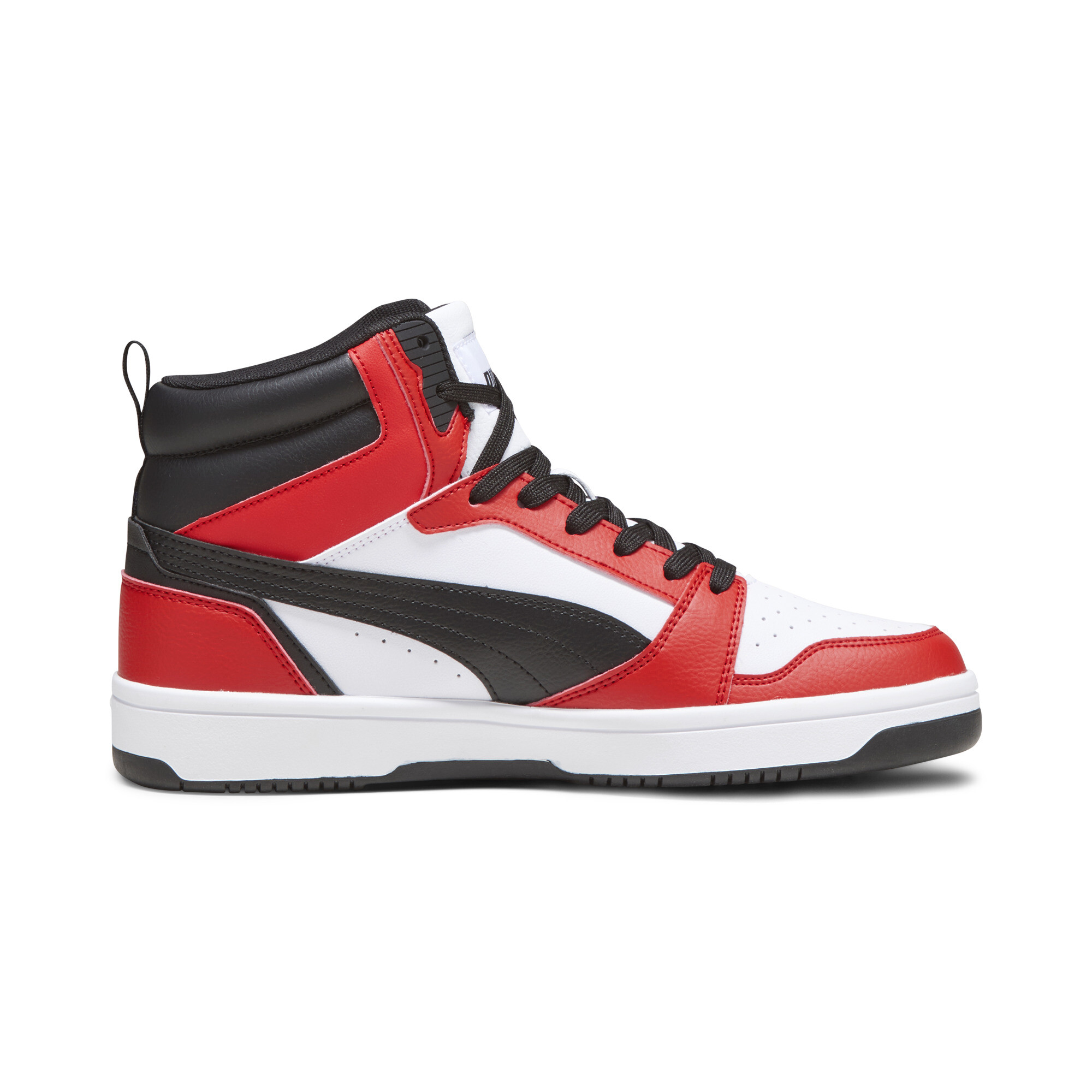 PUMA Rebound sneakers, Zwart/Rood/Wit, Maat 38 thumbnail 3