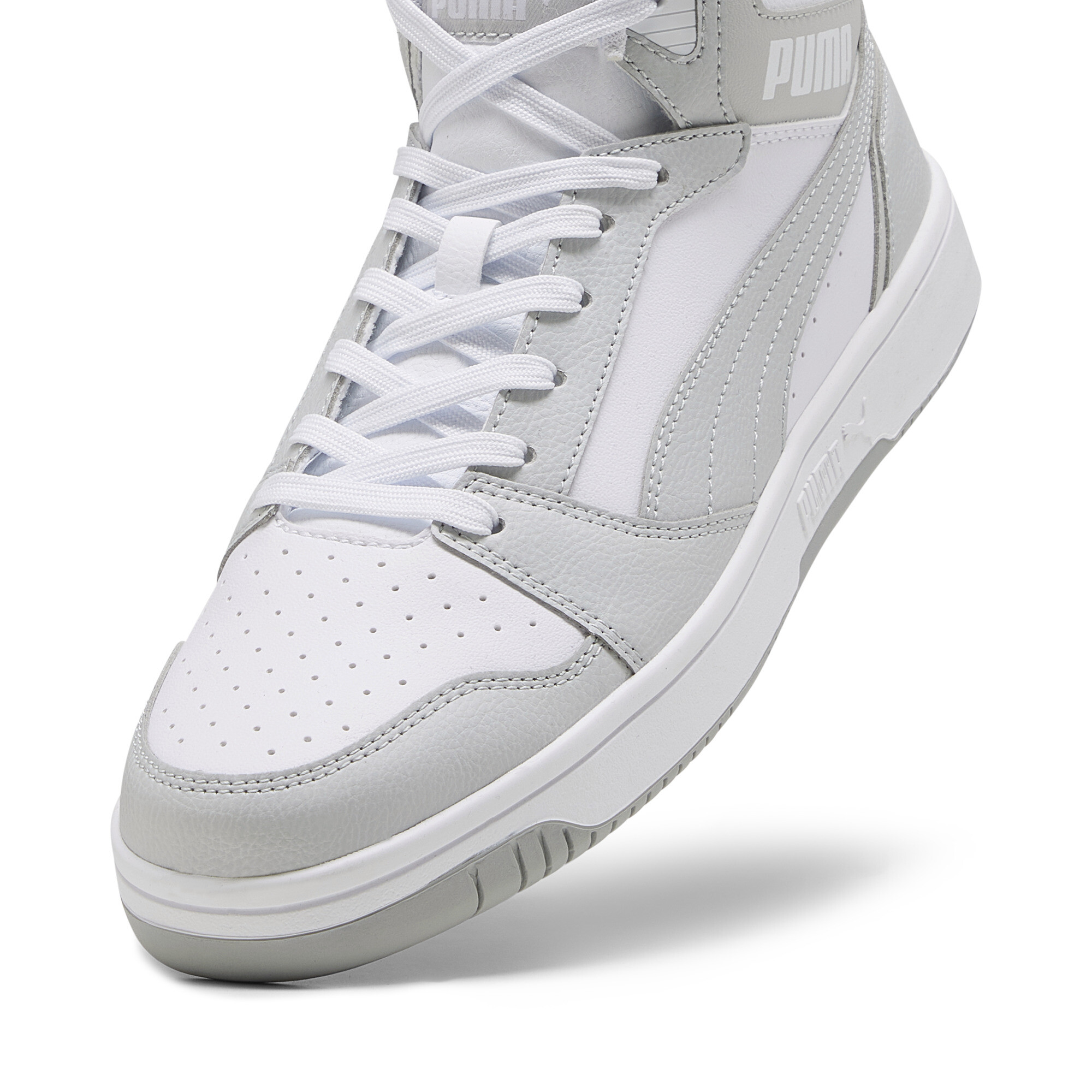 Men's PUMA Rebound Sneakers In White, Size EU 46