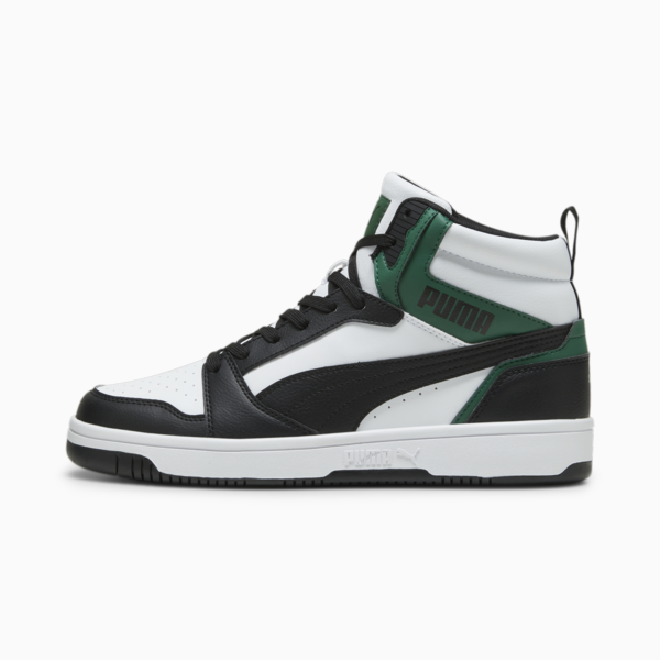 Rebound Sneakers, PUMA White-PUMA Black-Vine, large-ZAF