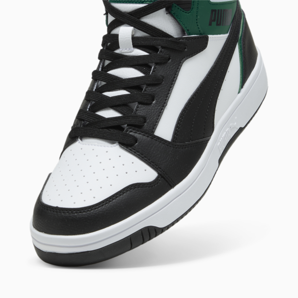 Rebound Sneakers, PUMA White-PUMA Black-Vine, large-ZAF