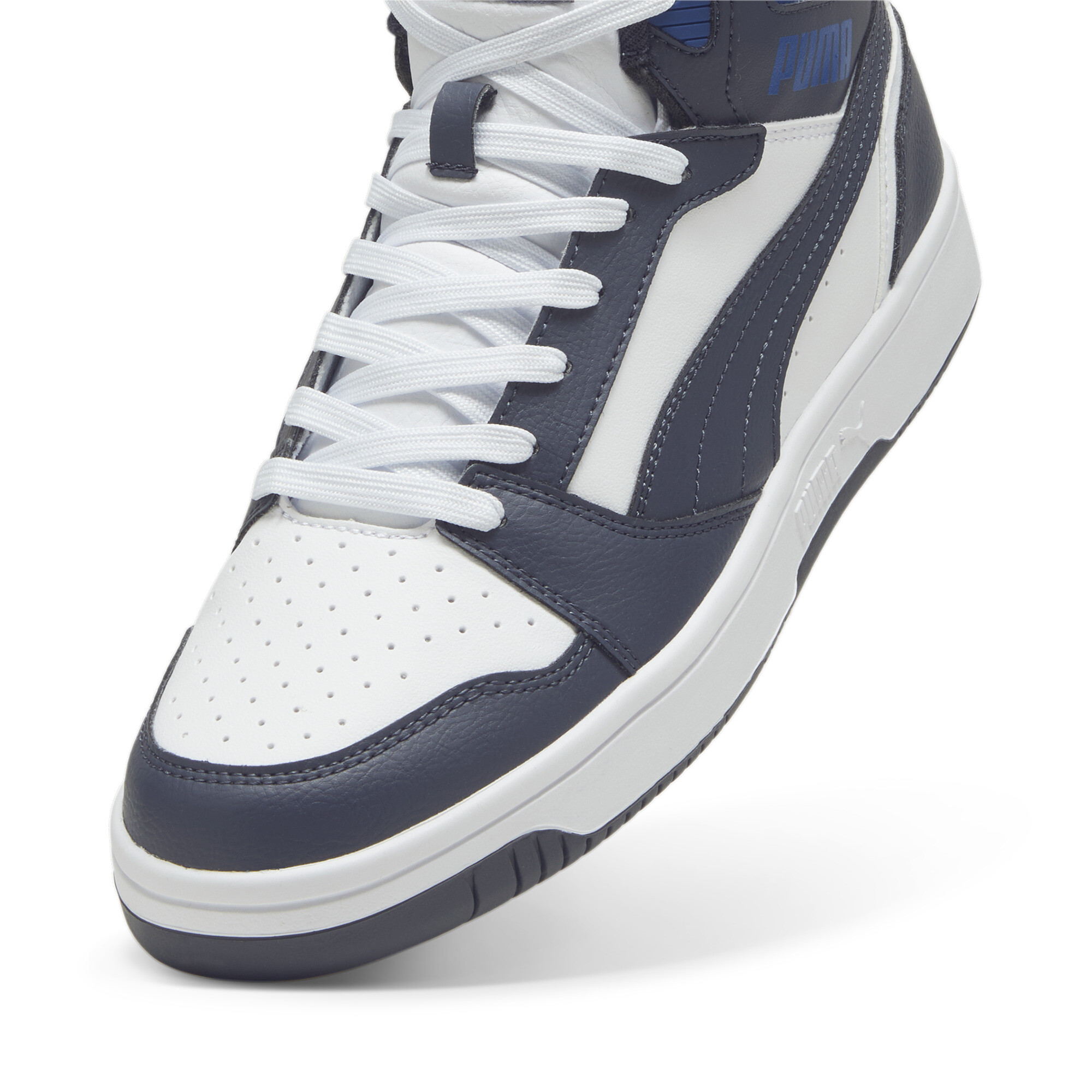 Rebound sneakers, Blauw/Grijs/Wit, Maat 37 | PUMA