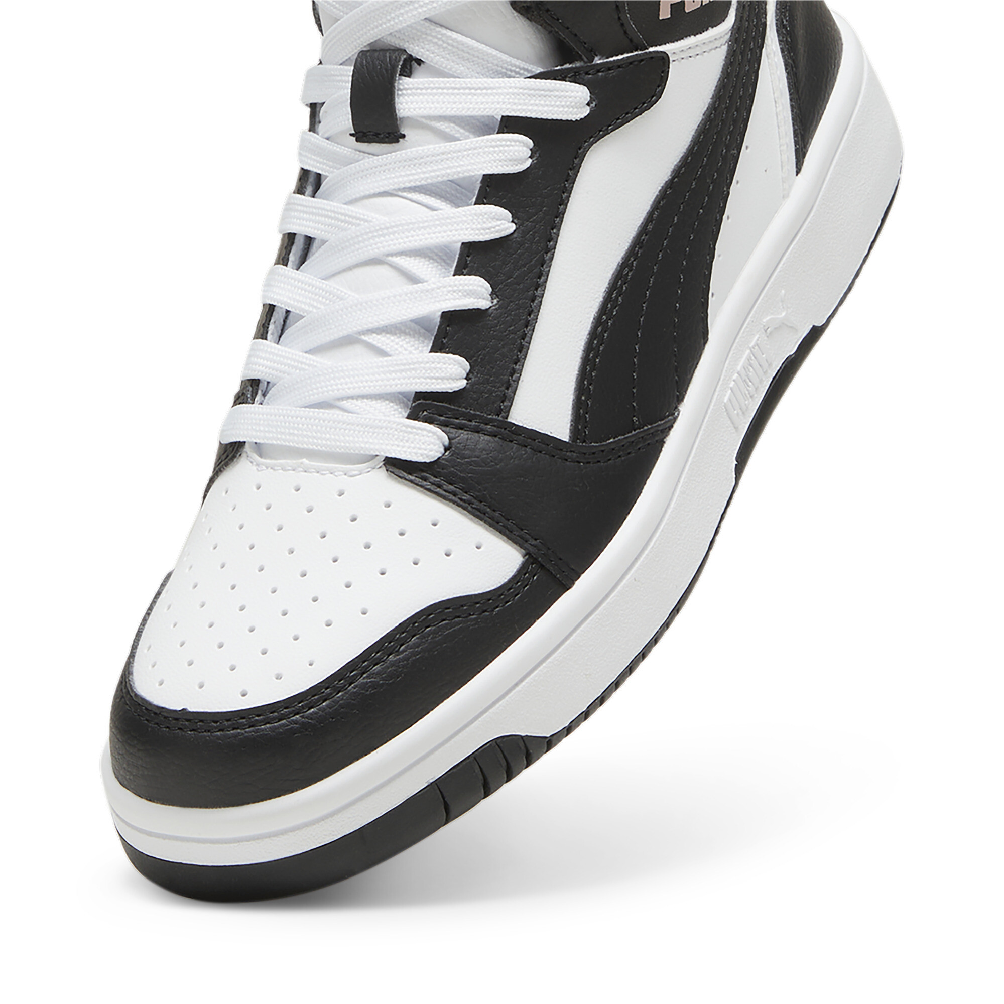 Puma Rebound v6 Sneakers Hoog - zwart - Maat 39