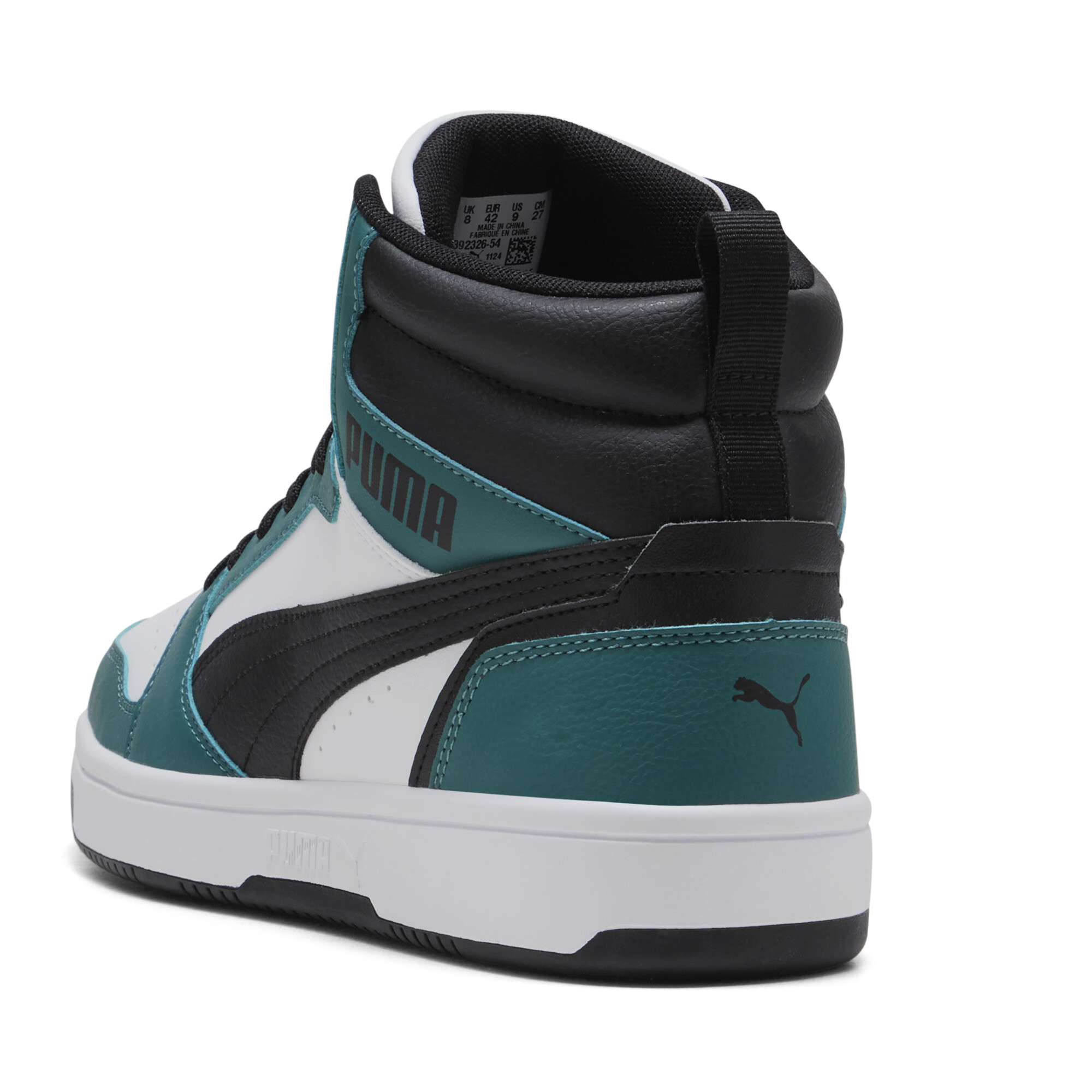 PUMA Rebound sneakers, Zwart/Wit, Maat 44,5 thumbnail 5