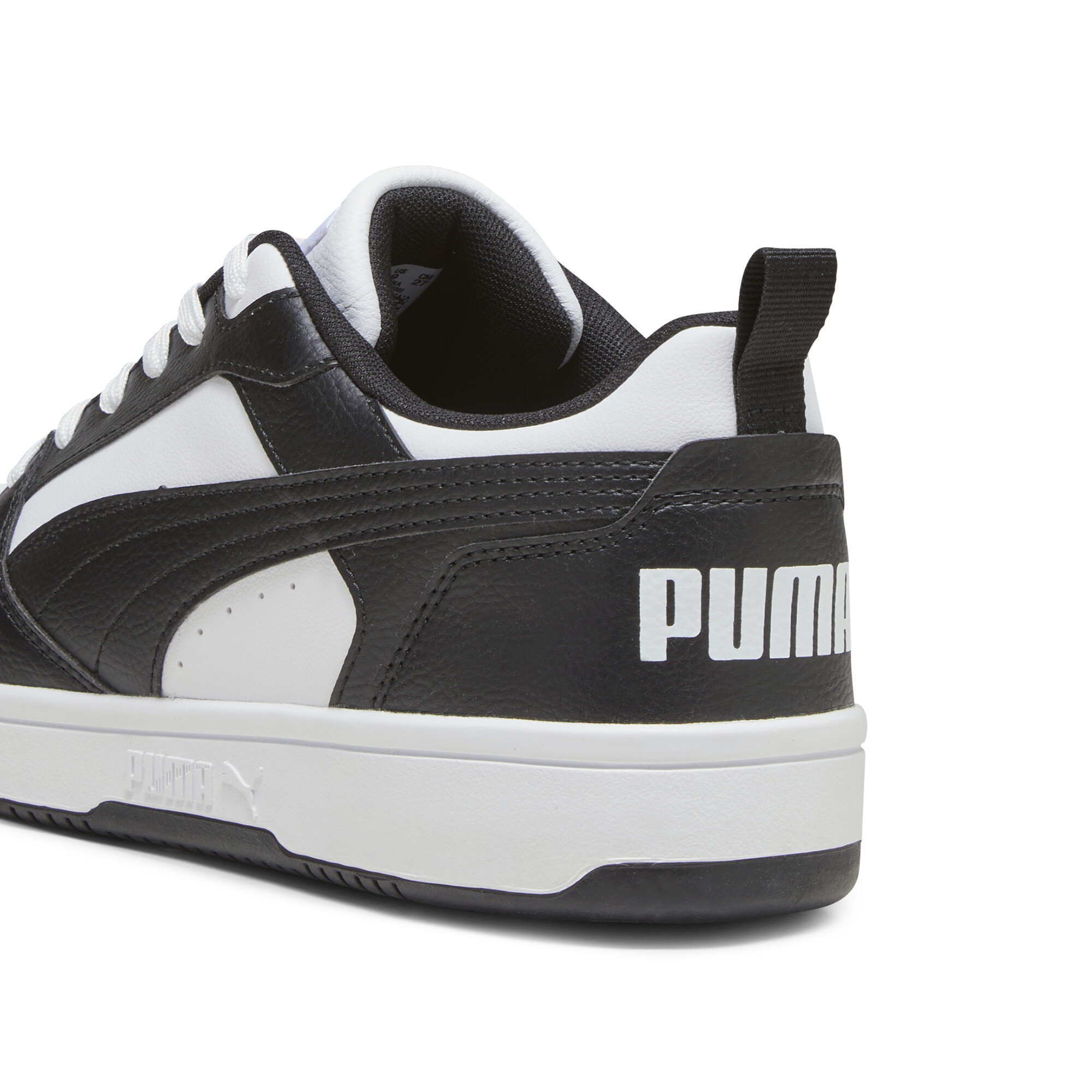 Puma Rebound V6 Low Sneakers, White, Size 42, Shoes