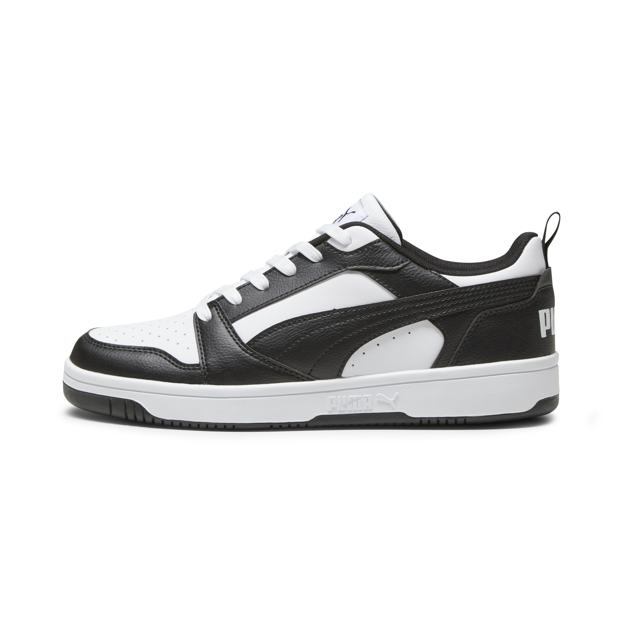 Puma Rebound V6 Low Sneakers, White, Size 42, Shoes