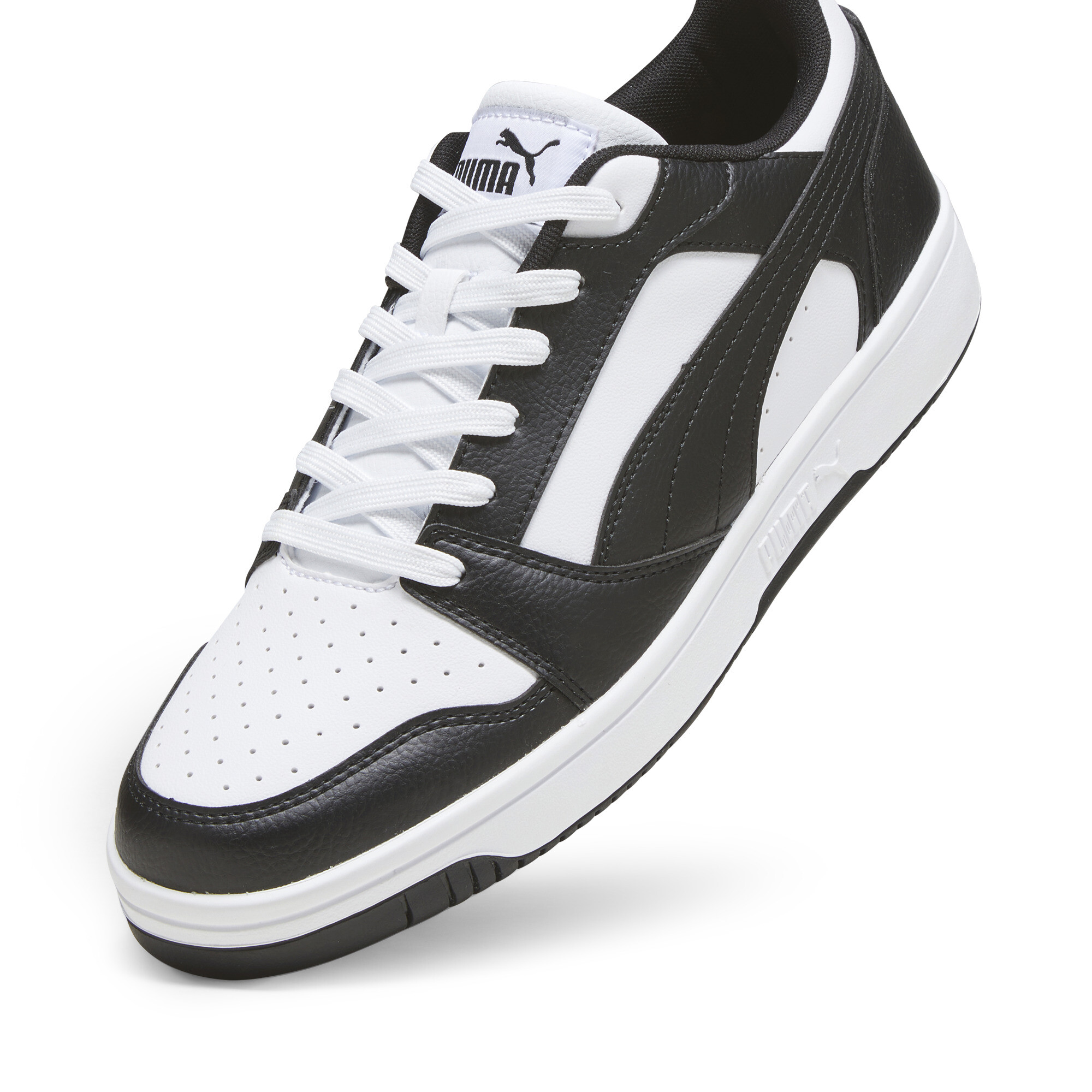 PUMA Rebound V6 Low sneakers, Wit/Zwart