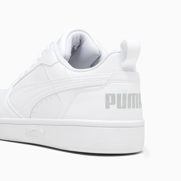 Tenis Rebound V6 Gamuza, PUMA White-Cool Light Gray, large-MEX
