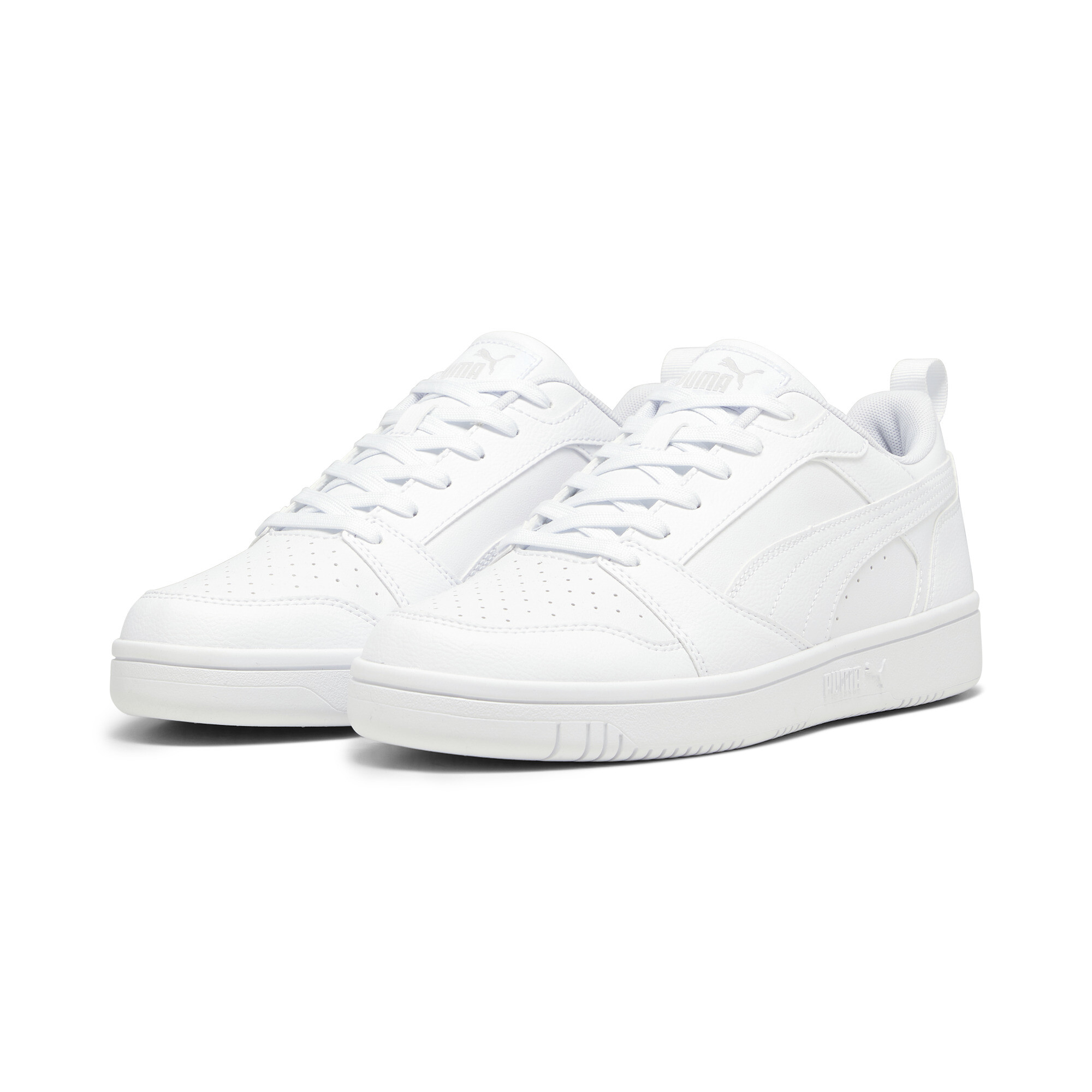 PUMA Rebound V6 Low sneakers, Grijs/Wit, Maat 35,5 thumbnail 6