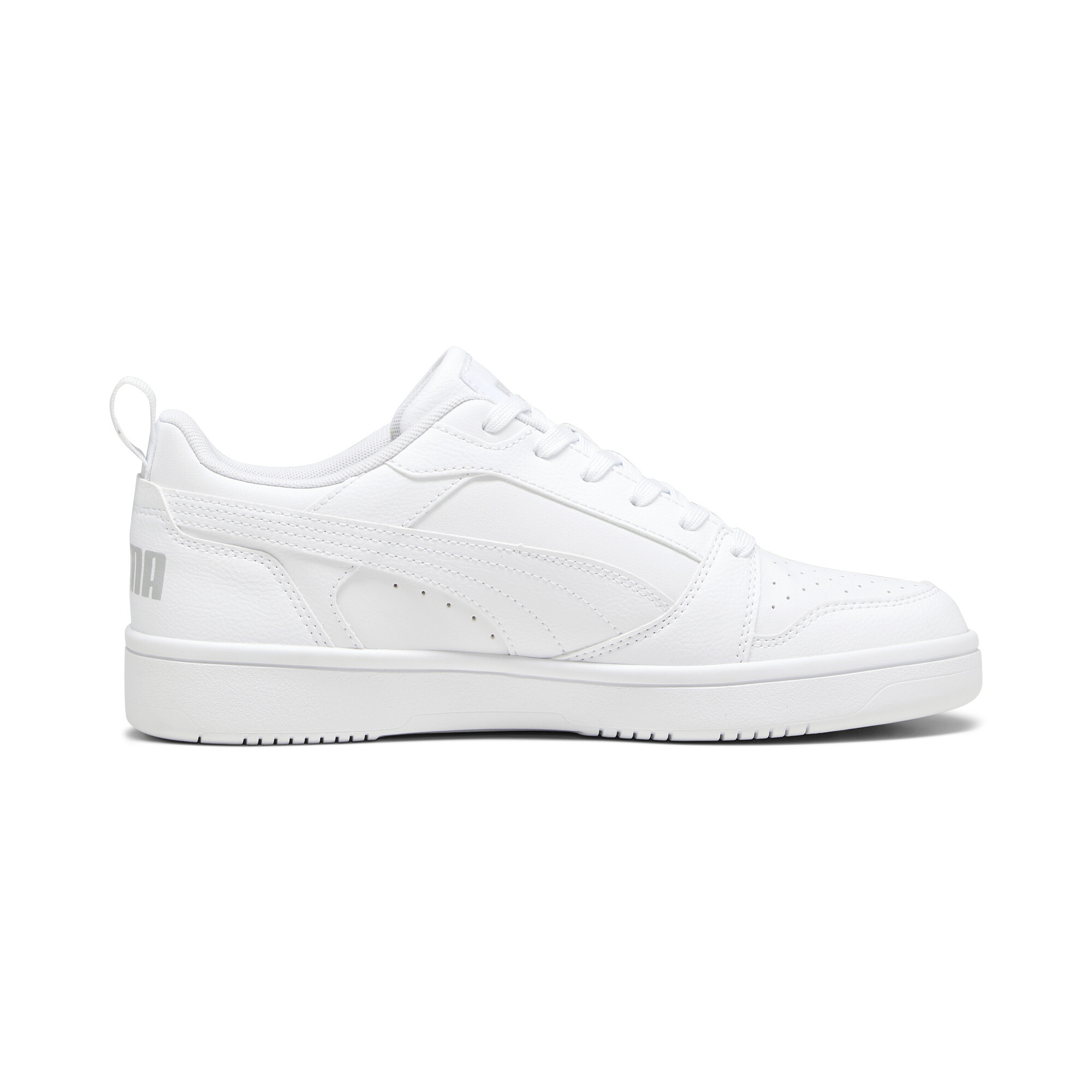 PUMA Rebound V6 Low sneakers, Grijs/Wit, Maat 35,5 thumbnail 3