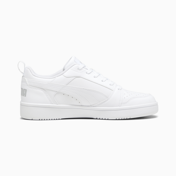 Tenis Rebound V6 Gamuza, PUMA White-Cool Light Gray, large-MEX