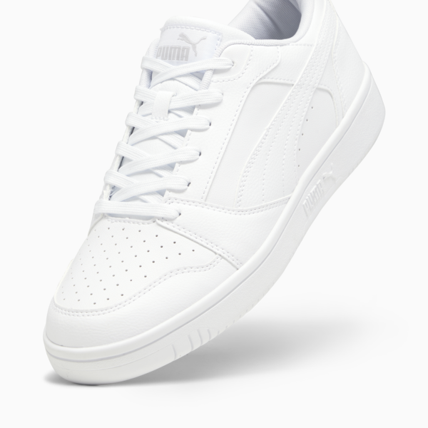 Tenis Rebound V6 Gamuza, PUMA White-Cool Light Gray, large-MEX