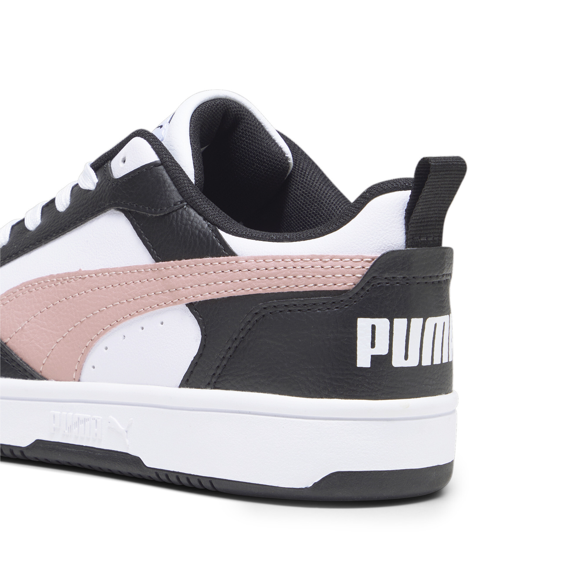 PUMA Rebound V6 Low sneakers, Roze/Zwart/Wit, Maat 47 thumbnail 5