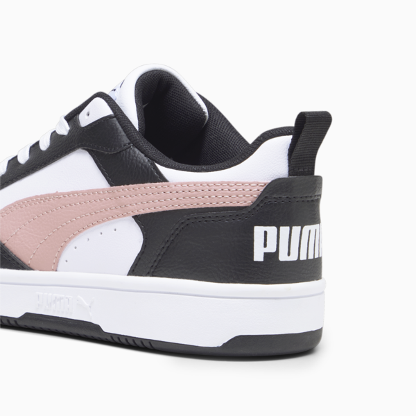 Tenis Rebound V6 Gamuza, PUMA White-Future Pink-PUMA Black, large-MEX