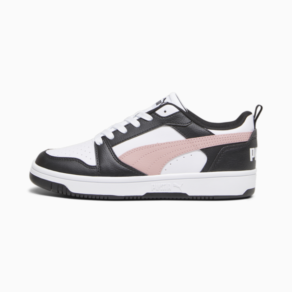 Tenis Rebound V6 Gamuza, PUMA White-Future Pink-PUMA Black, large-MEX