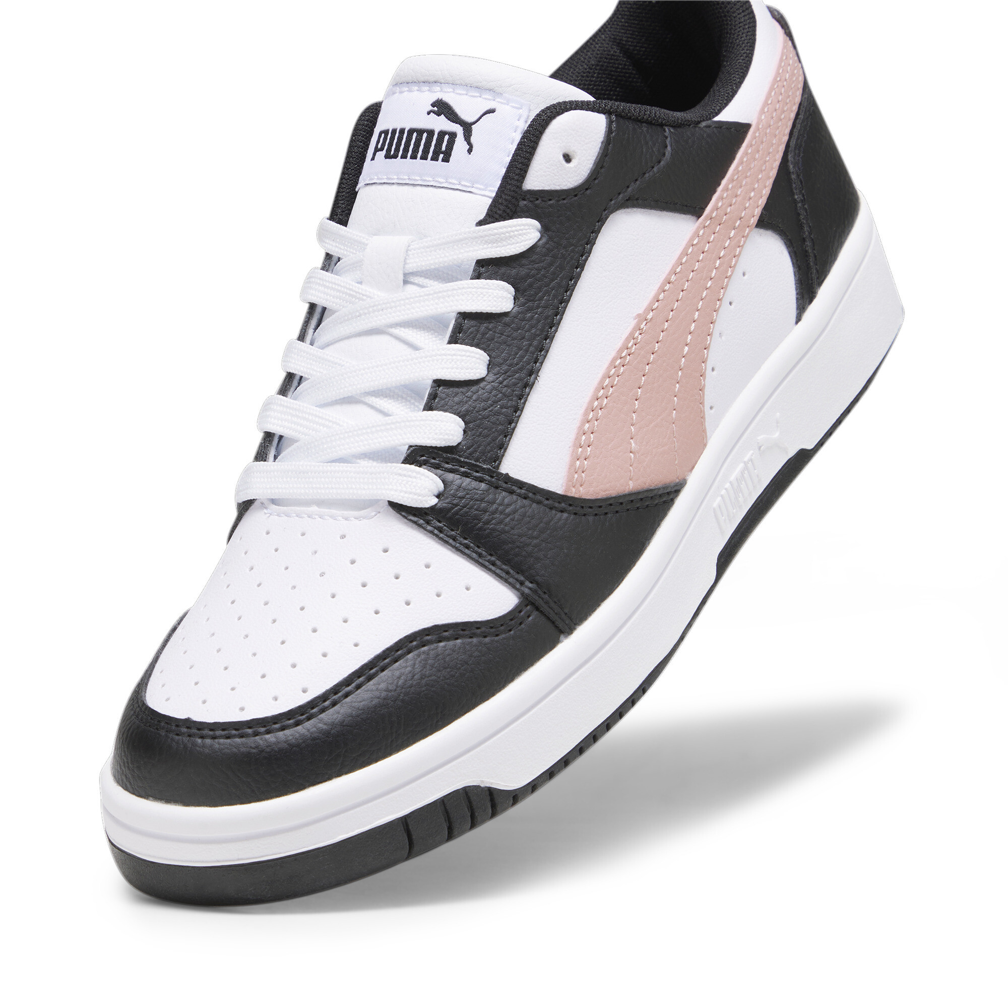 PUMA Rebound V6 Low sneakers, Roze/Zwart/Wit, Maat 47 thumbnail 2