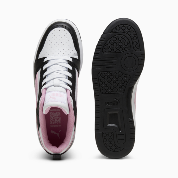 Rebound V6 Low Sneakers, PUMA Black-Pink Lilac-PUMA White, large-ZAF