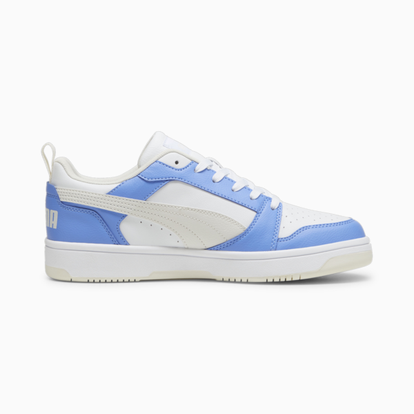 Rebound V6 Low Sneakers, Blue Skies-Vapor Gray-PUMA White, large-ZAF