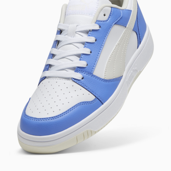 Rebound V6 Low Sneakers, Blue Skies-Vapor Gray-PUMA White, large-ZAF