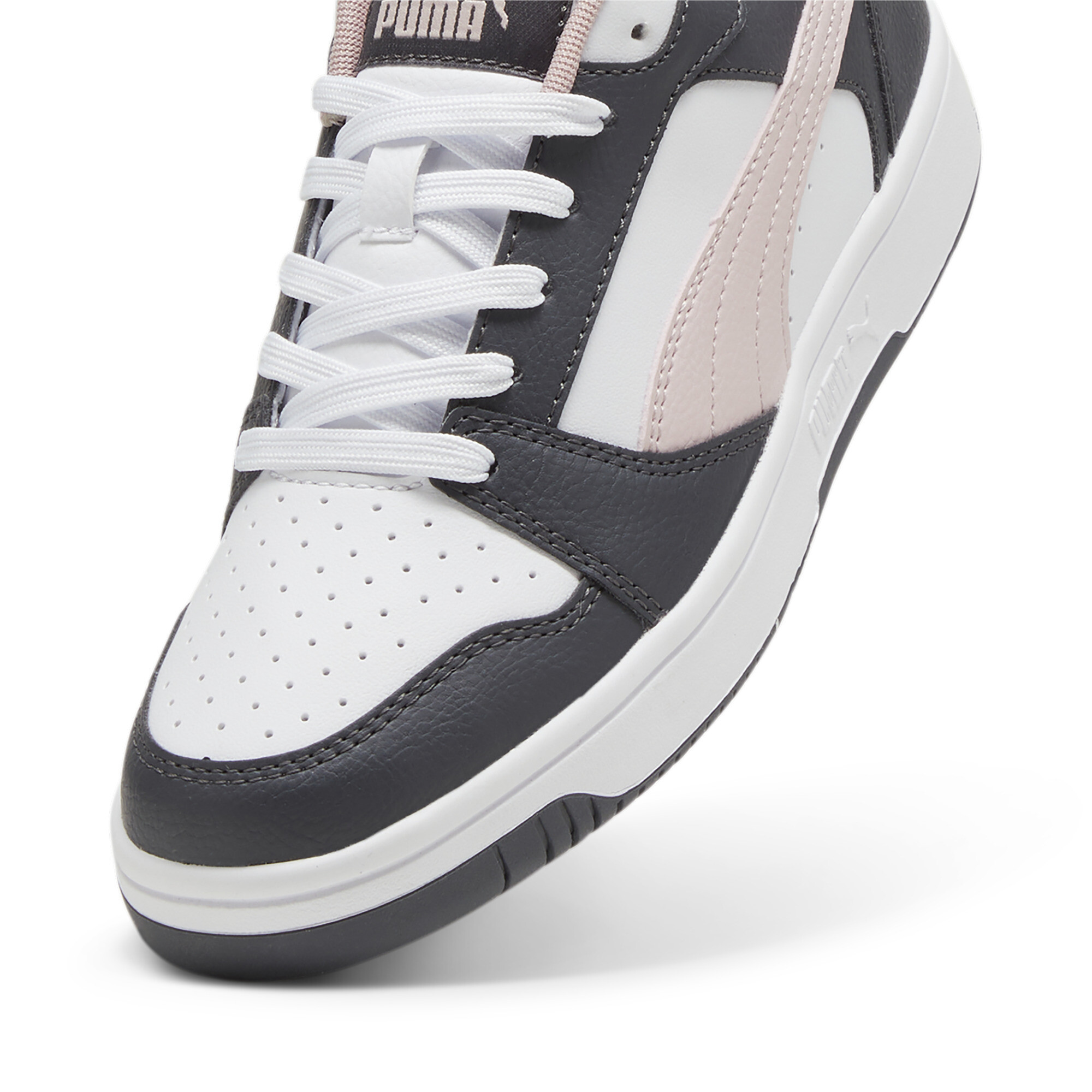 Puma Rebound V6 Low Sneakers, Gray, Size 39, Shoes