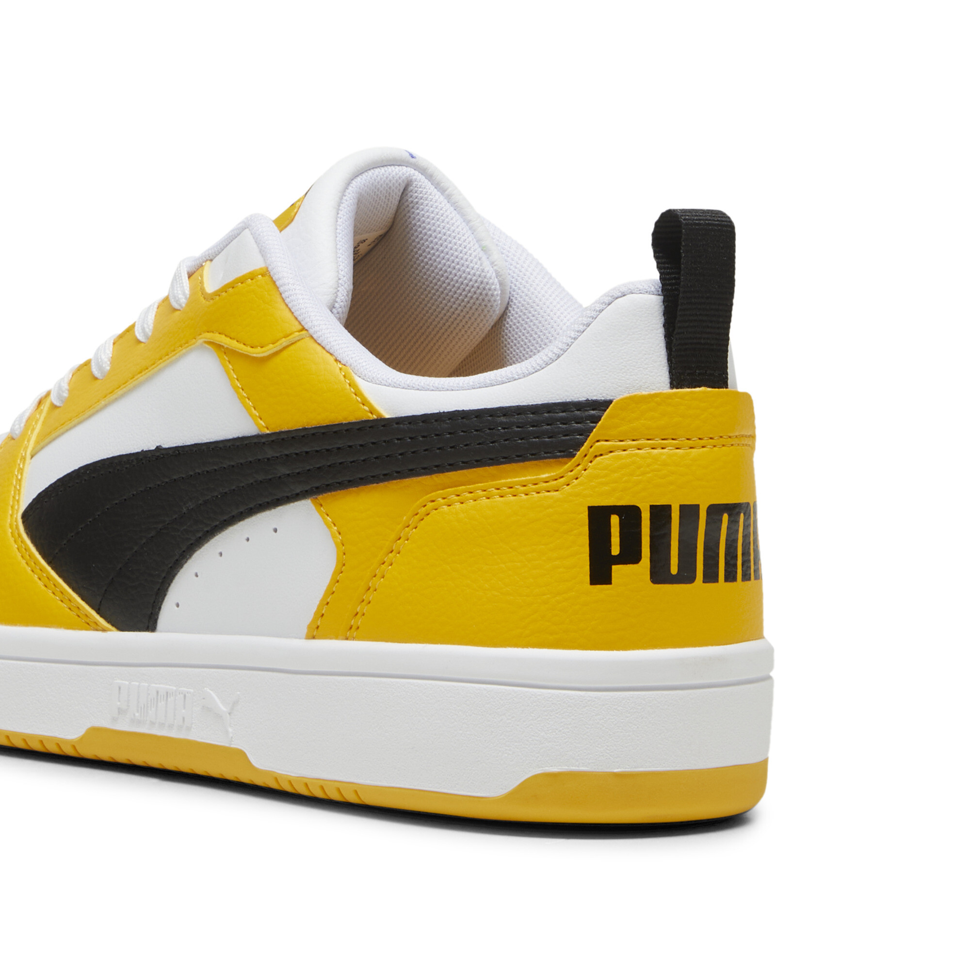 Puma Rebound V6 Low Sneakers, Yellow, Size 44.5, Shoes