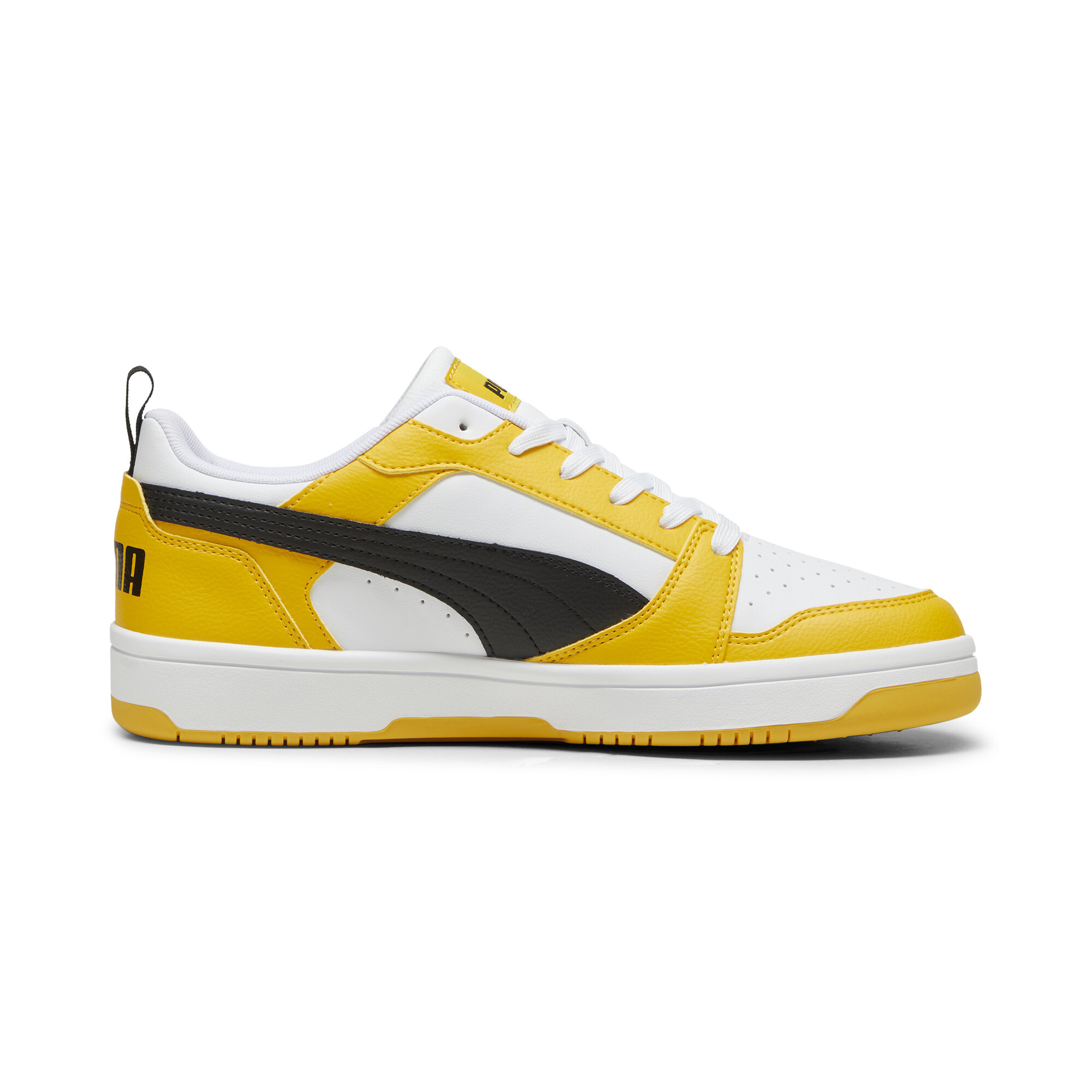 Puma Rebound V6 Low Sneakers, Yellow, Size 44.5, Shoes