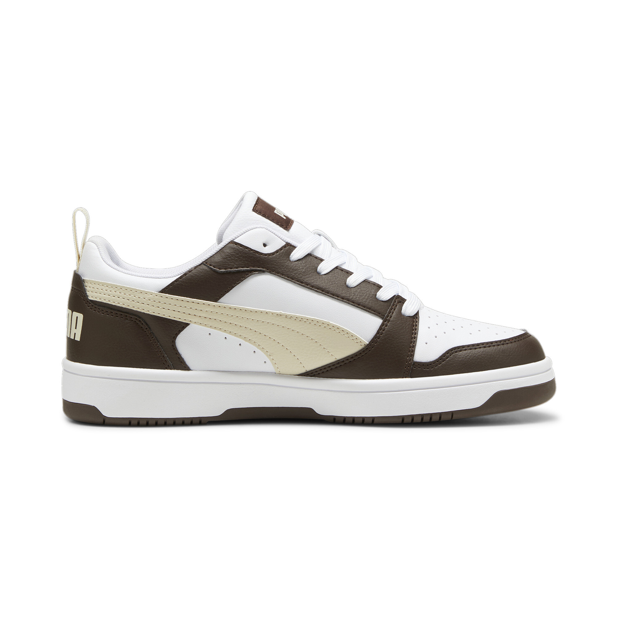 Puma Rebound V6 Low Sneakers, Brown, Size 42.5, Shoes