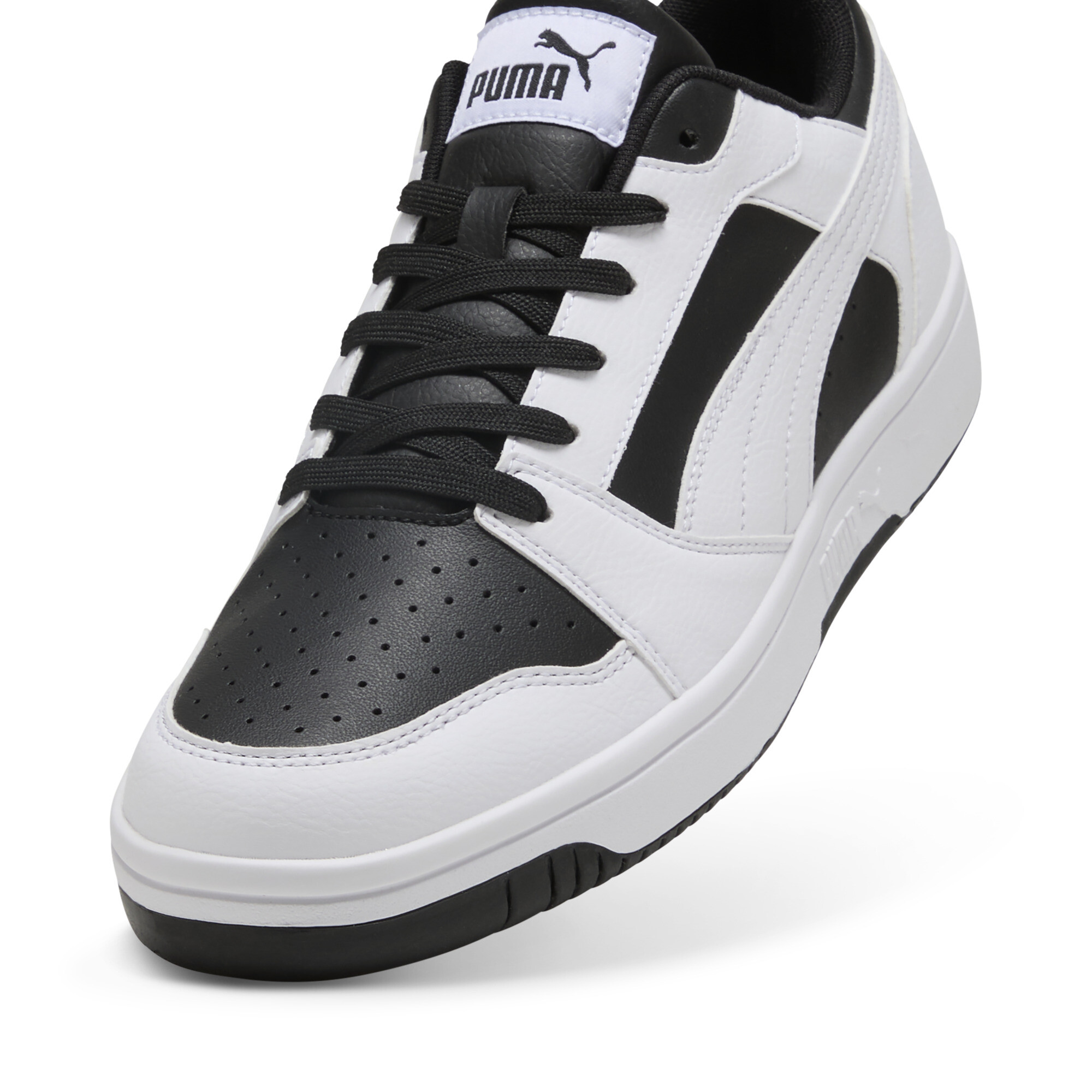 Rebound V6 Low sneakers, Zwart/Wit, Maat 40 | PUMA