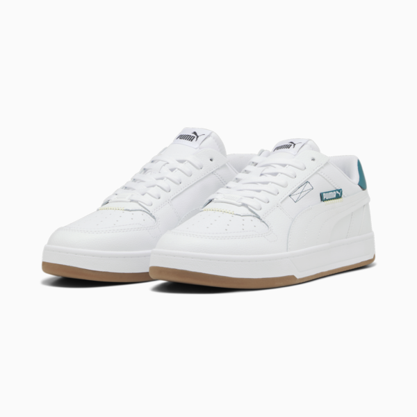 Caven 2.0 VTG Sneakers, PUMA White-Malachite-PUMA Black-Yellow Sizzle, large-ZAF