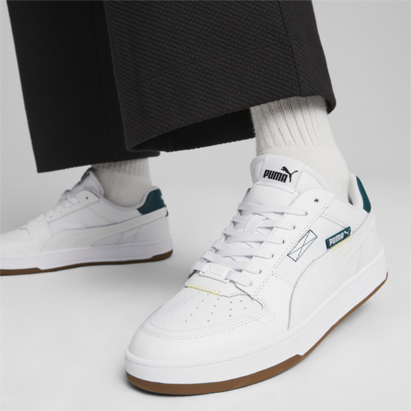 Caven 2.0 VTG Sneakers, PUMA White-Malachite-PUMA Black-Yellow Sizzle, large-ZAF