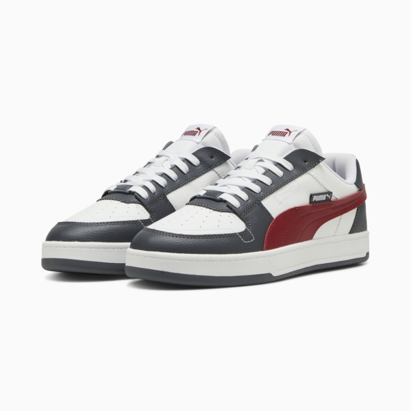Caven 2.0 VTG Sneakers, PUMA White-Intense Red-Gray Skies, large-ZAF