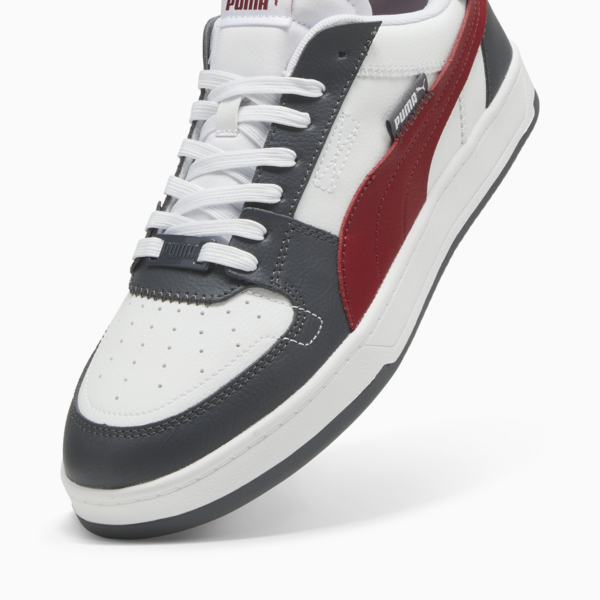 Caven 2.0 VTG Sneakers, PUMA White-Intense Red-Gray Skies, large-ZAF