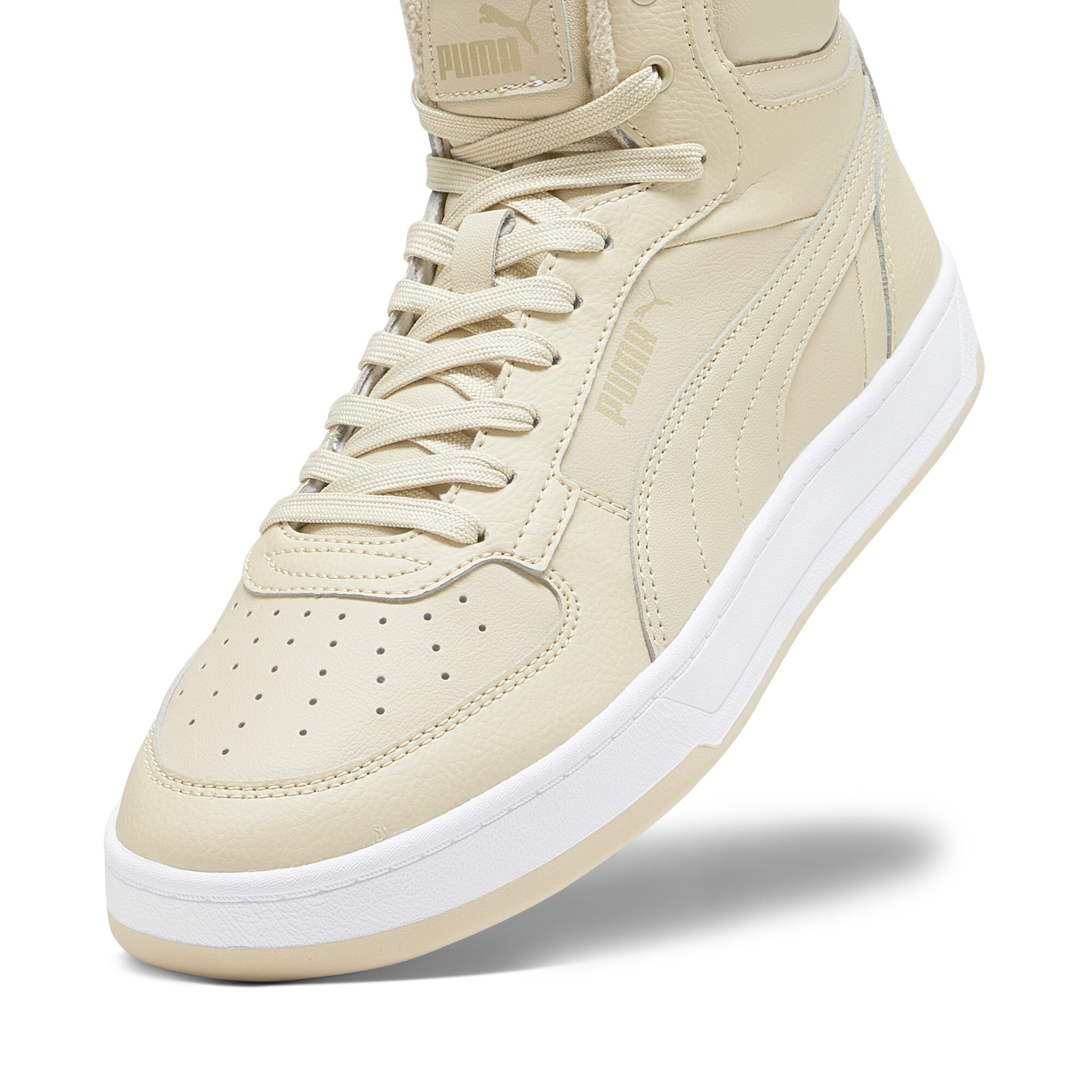 Puma Caven 2.0 Mid WTR Sneakers, Beige, Size 48, Shoes