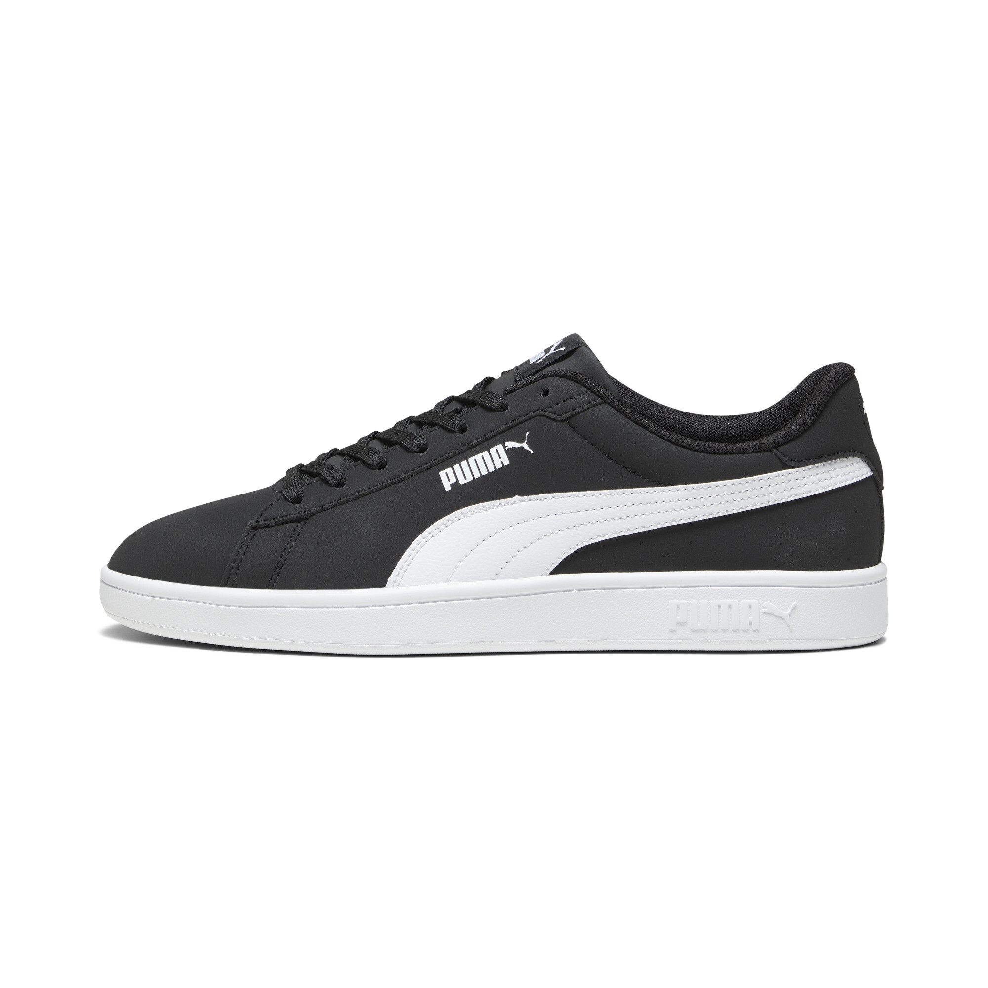 Puma Smash 3.0 Buck Sneakers, Black, Size 37.5, Shoes