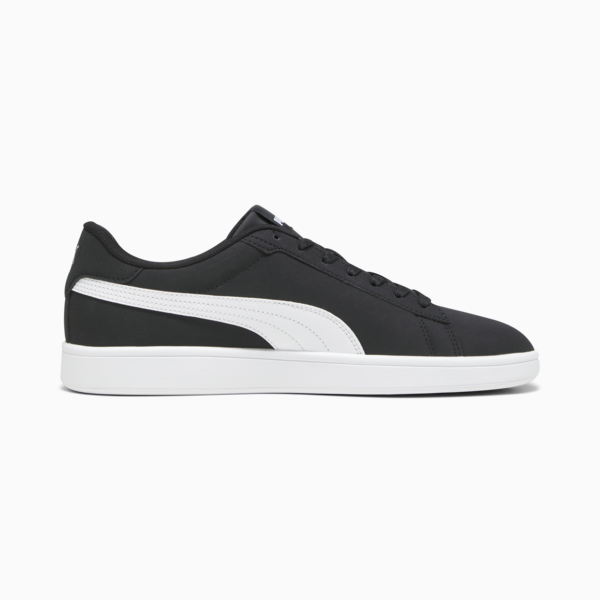 PUMA Smash 3.0 Buck Sneakers, PUMA Black-PUMA White, large-ZAF