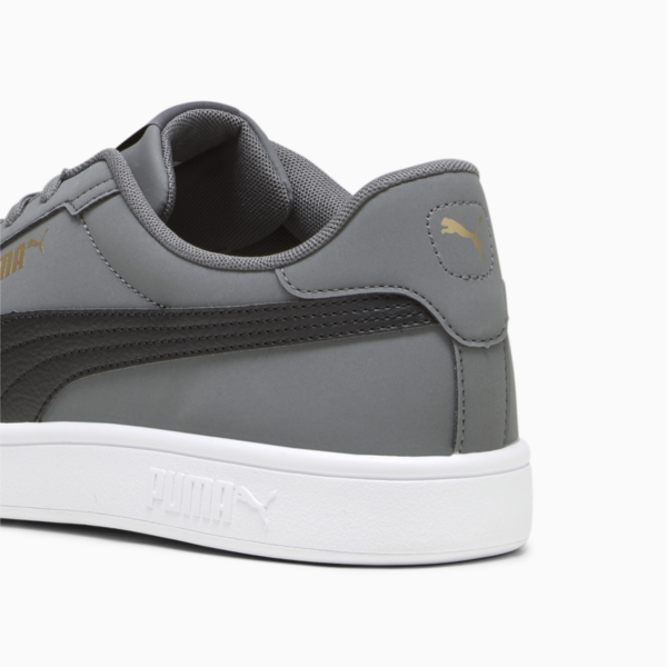 PUMA Smash 3.0 Buck Sneakers, Cool Dark Gray-PUMA Black-PUMA Gold-PUMA White, large-ZAF