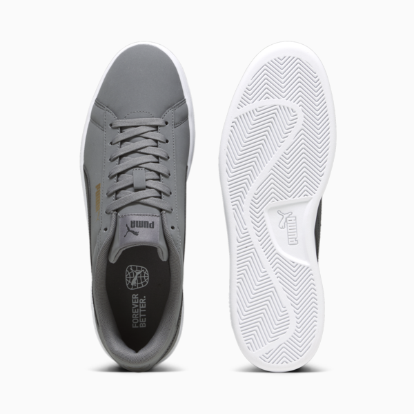 PUMA Smash 3.0 Buck Sneakers, Cool Dark Gray-PUMA Black-PUMA Gold-PUMA White, large-ZAF