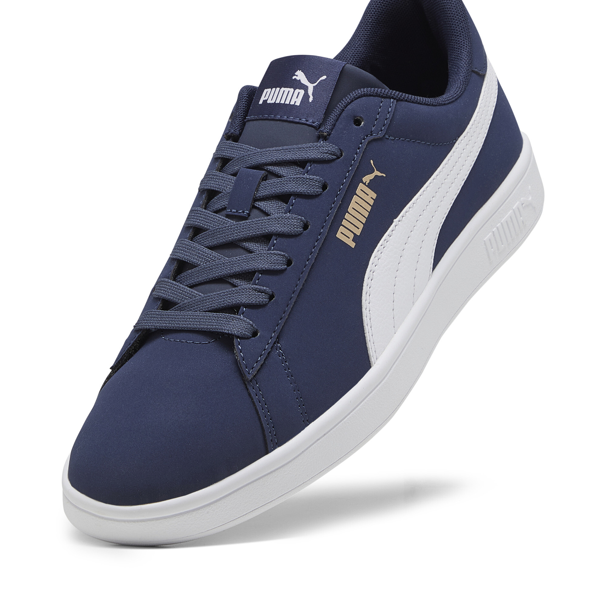 Puma Smash 3.0 Buck Sneakers, Blue, Size 47, Shoes