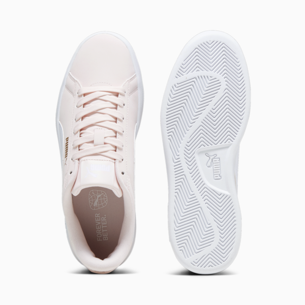 PUMA Smash 3.0 Buck Sneakers, Frosty Pink-PUMA White-PUMA Gold, large-ZAF