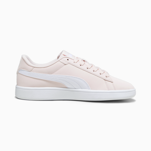 PUMA Smash 3.0 Buck Sneakers, Frosty Pink-PUMA White-PUMA Gold, large-ZAF