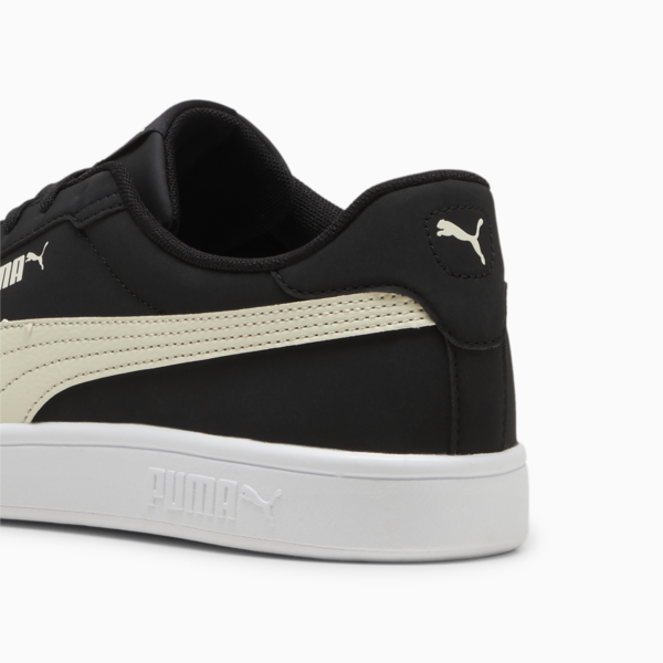 PUMA Smash 3.0 Buck Sneakers, PUMA Black-Alpine Snow-PUMA White, large-ZAF
